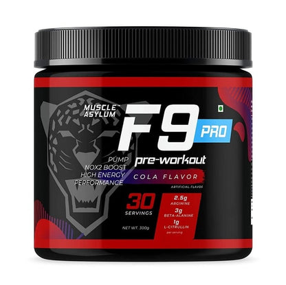 Muscle Asylum F9 Pro – Powerful Pre-Workout Formula