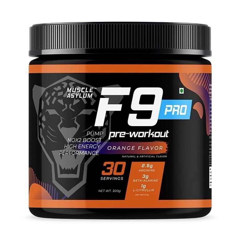Muscle Asylum F9 Pro – Powerful Pre-Workout Formula