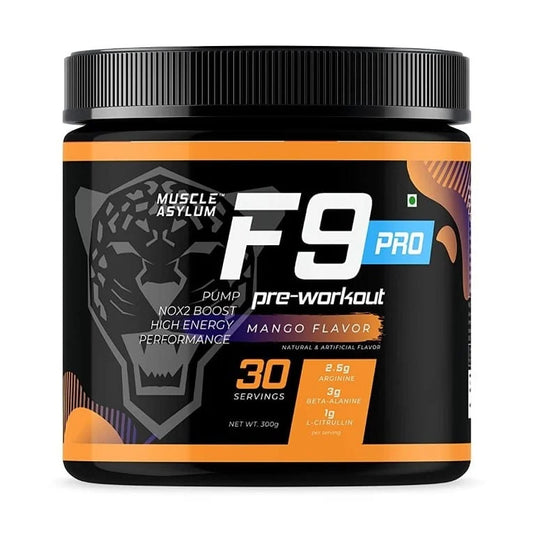 Muscle Asylum F9 Pro – Powerful Pre-Workout Formula