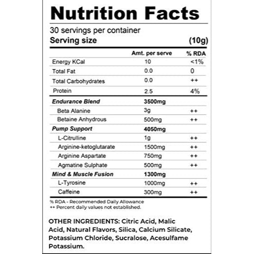 Muscle Asylum F9 Pro – Powerful Pre-Workout Formula