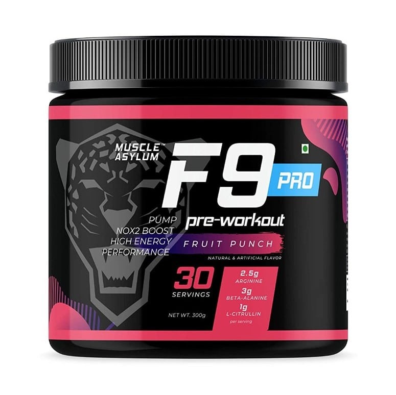 Muscle Asylum F9 Pro – Powerful Pre-Workout Formula