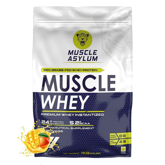 Muscle Asylum Muscle Whey Protein Powder - High Protein