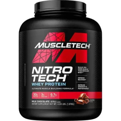 MuscleTech NitroTech Whey Protein | 30g Protein & Creatine
