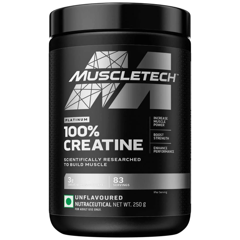 MuscleTech Platinum 100% Creatine | Pure Strength Boost
