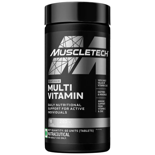 Muscletech Platinum MultiVitamin – Advanced Daily Support