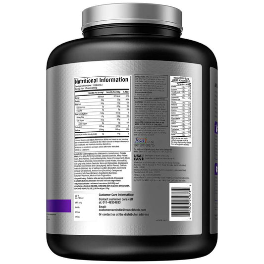 Muscletech Mass-Tech Elite | High-Protein Mass Gainer