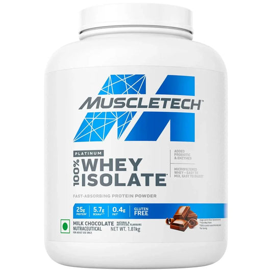 MuscleTech Platinum 100% Whey Isolate Protein Powder