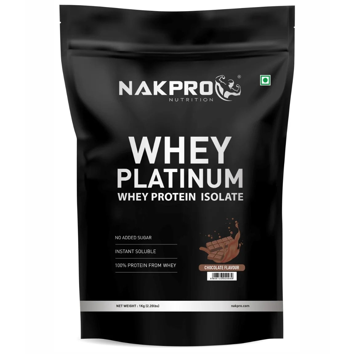Nakpro Platinum 100% Whey Protein Isolate - 30g Protein Scoop