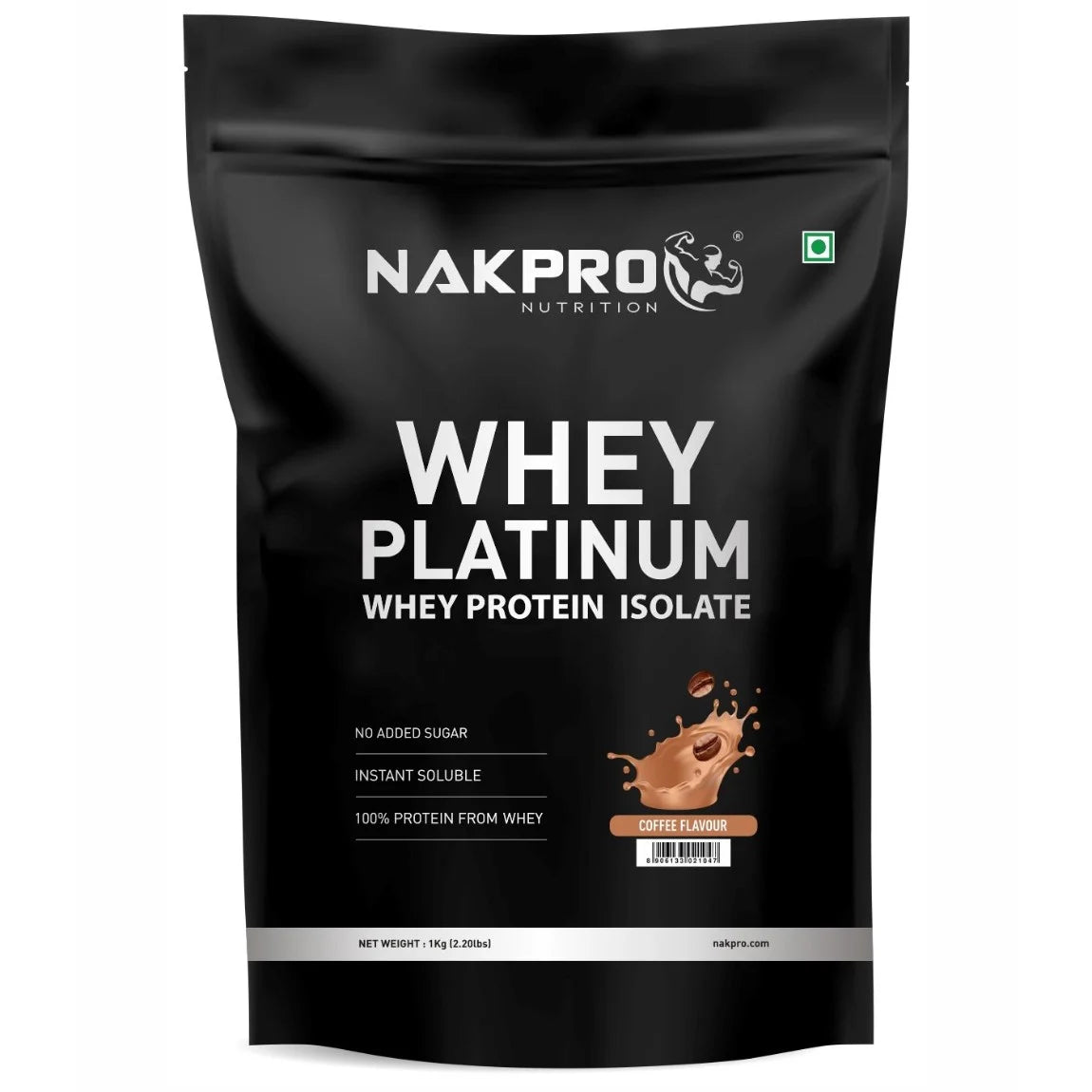 Nakpro Platinum 100% Whey Protein Isolate - 30g Protein Scoop