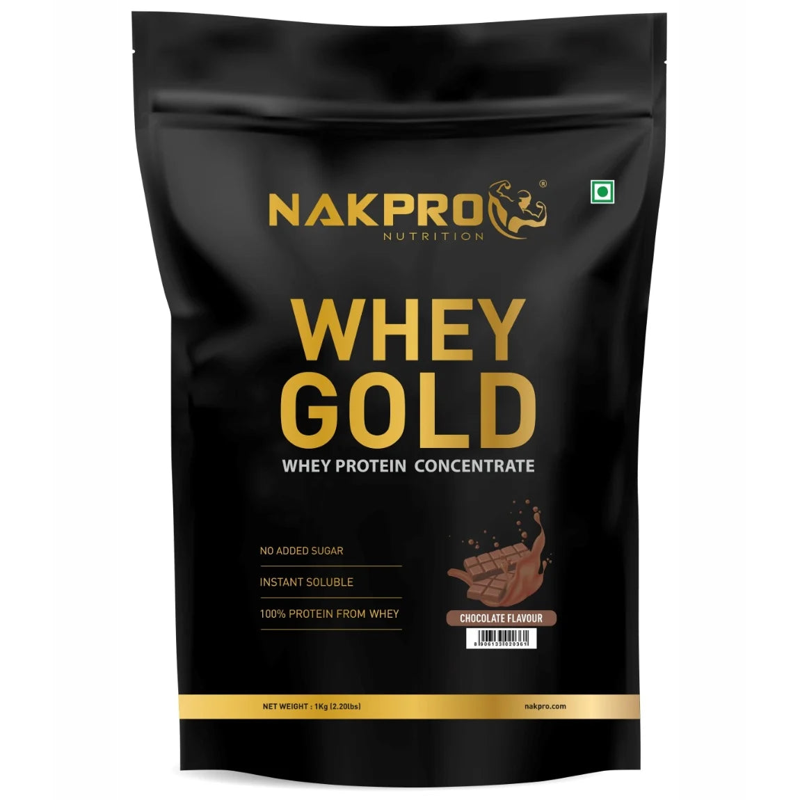 Nakpro Gold Whey Protein Concentrate - 25g Protein