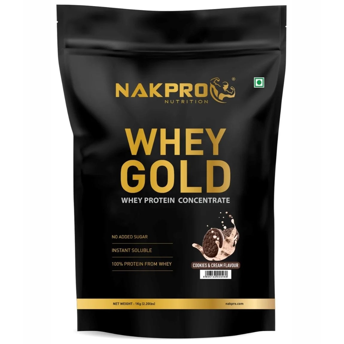 Nakpro Gold Whey Protein Concentrate - 25g Protein