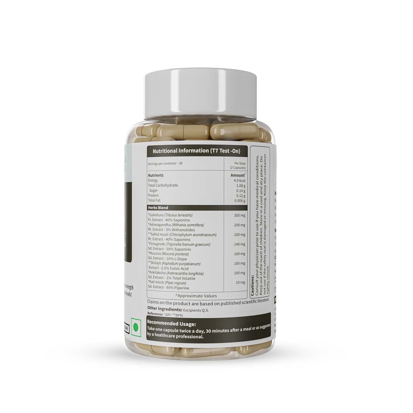 Neuherbs Ayurvedic T7 Test On – Natural Testosterone Booster