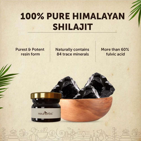 Neuherbs Pure & Original Himalayan Shilajit / Shilajeet