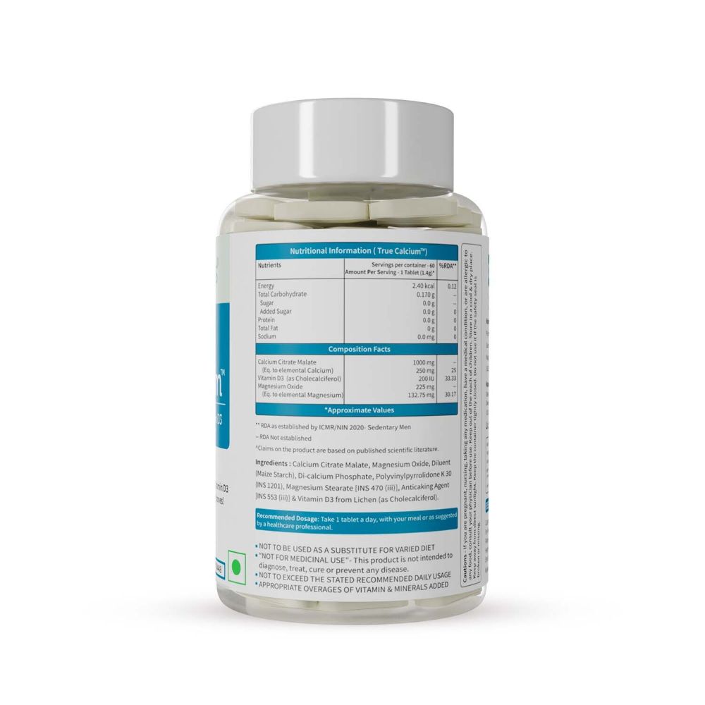 Neuherbs True Calcium with Vitamin D3 & Magnesium
