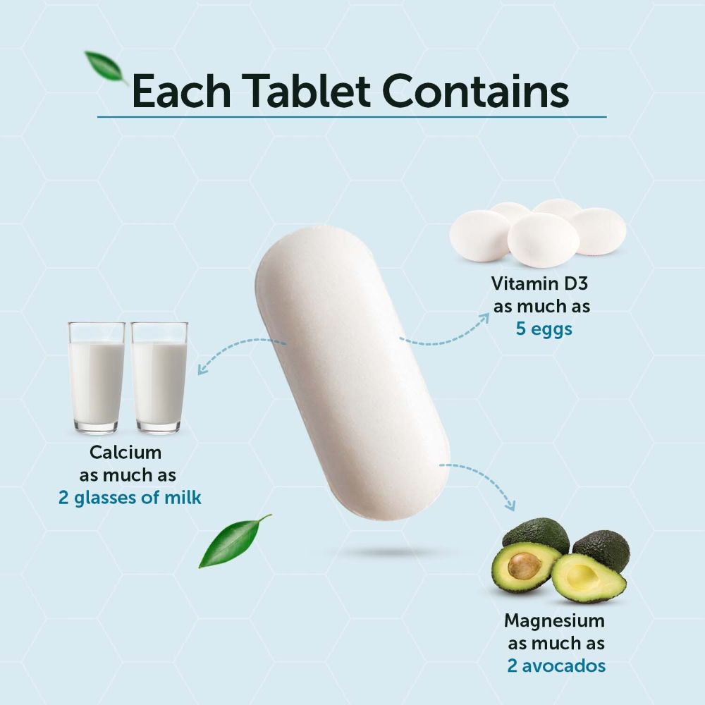 Neuherbs True Calcium with Vitamin D3 & Magnesium