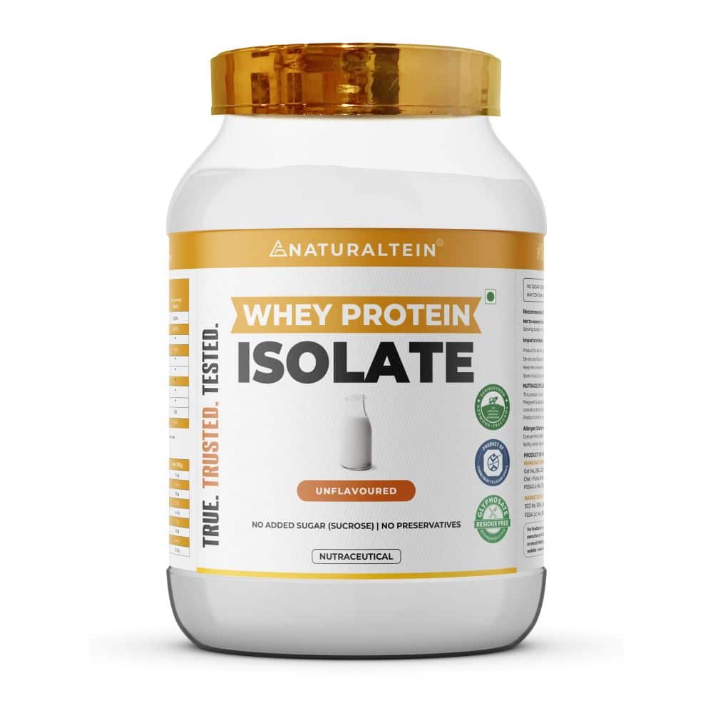 Naturaltein Whey Protein Isolate - 24g Natural Protein Scoop