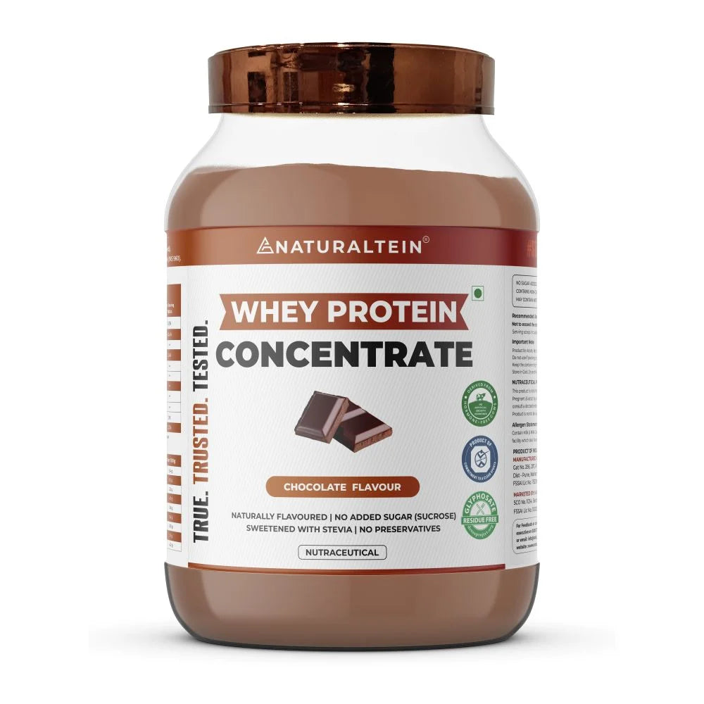 Naturaltein Whey Protein Concentrate | 21g Protein, Natural Flavor