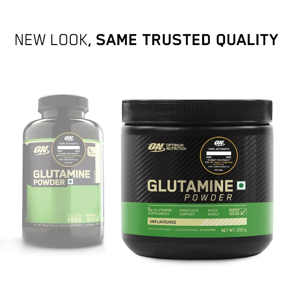 Optimum Nutrition Glutamine Powder – Muscle Recovery Aid