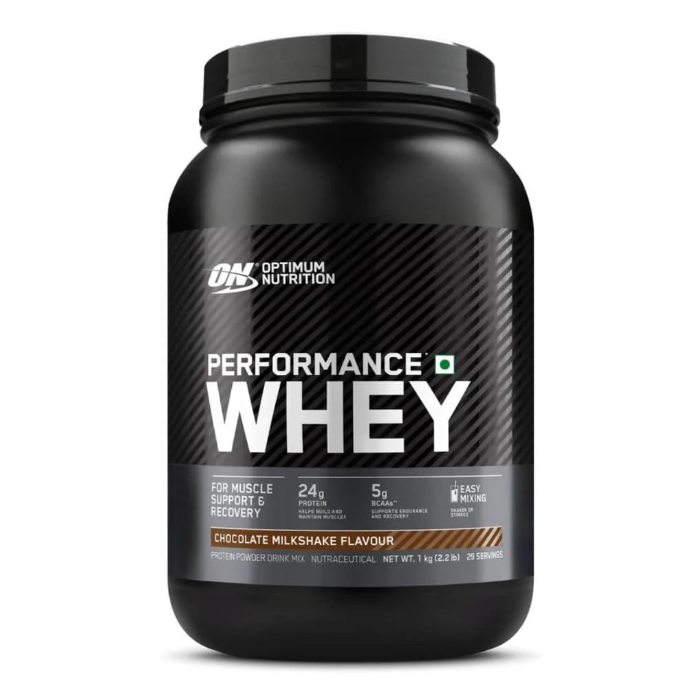Optimum Nutrition Performance Whey | 24g Protein & BCAAs