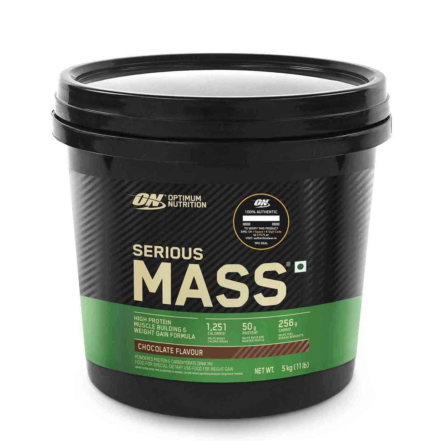 ON Serious Mass Weight Gainer Powder | Vegetarian Formula
