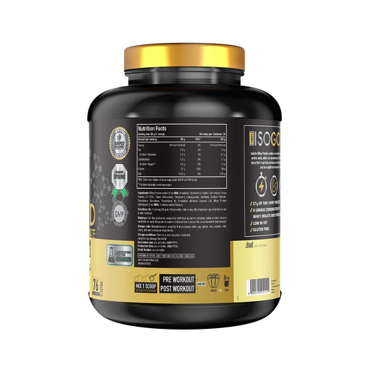 One Science Nutrition ISO Gold Whey - 27g Protein Scoop