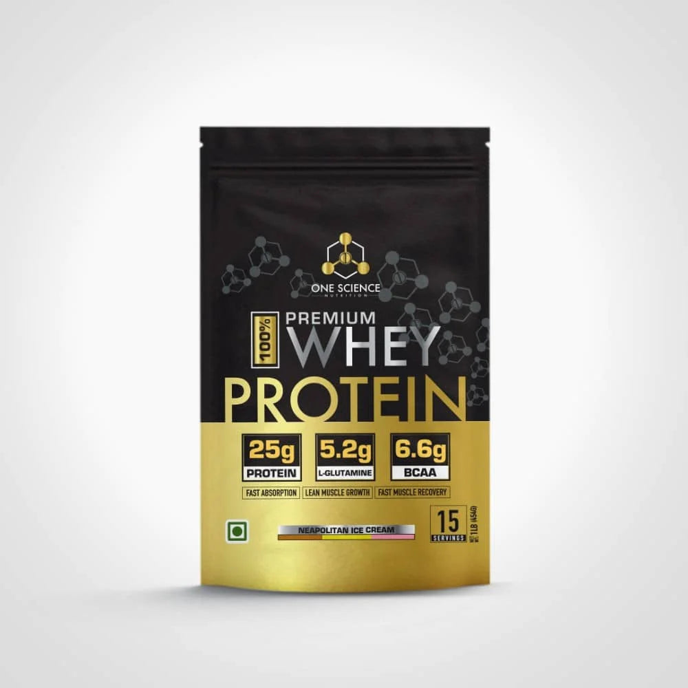 One Science Premium Whey Protein | Muscle Build & Recovery