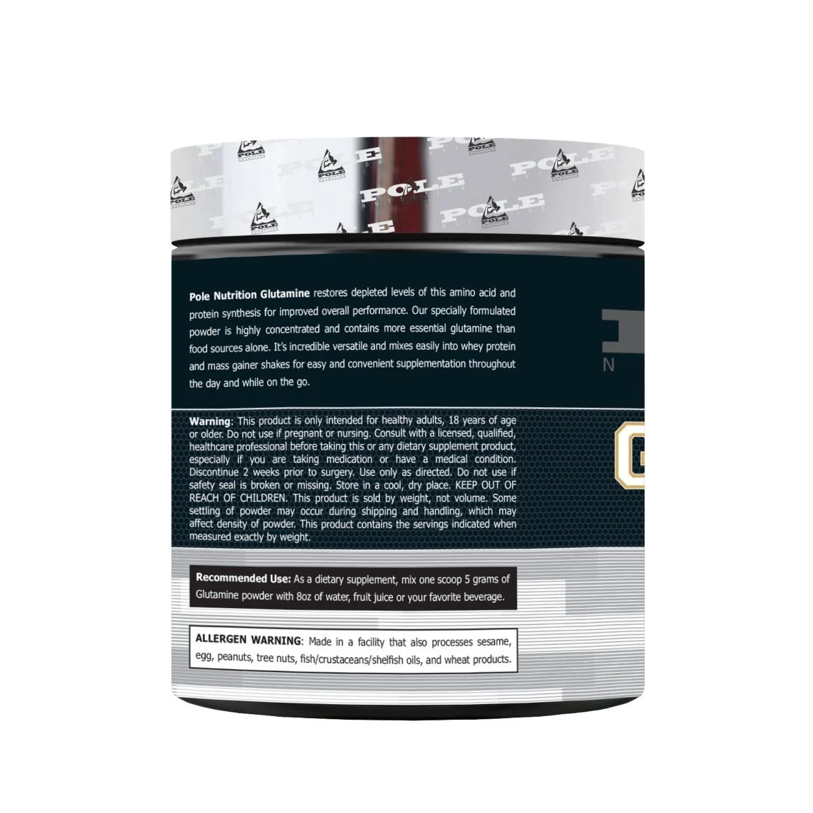 Pole Nutrition L-Glutamine – Recovery & Muscle Support