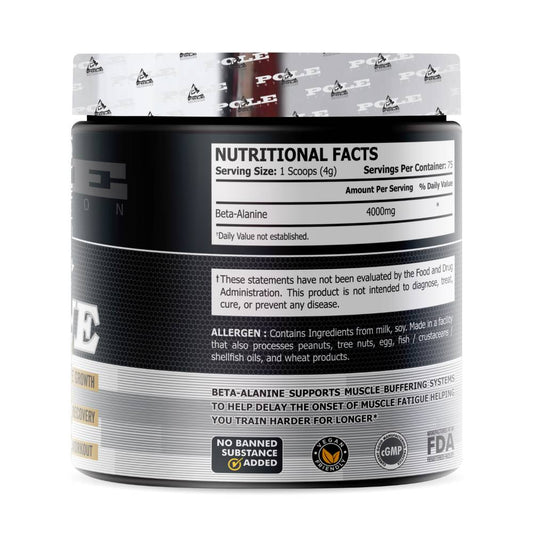Pole Nutrition Beta-Alanine – Strength & Endurance Booster
