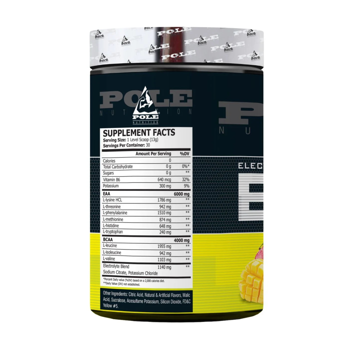 Pole Nutrition EAA’s & BCAA Mix – Muscle & Mind Boost