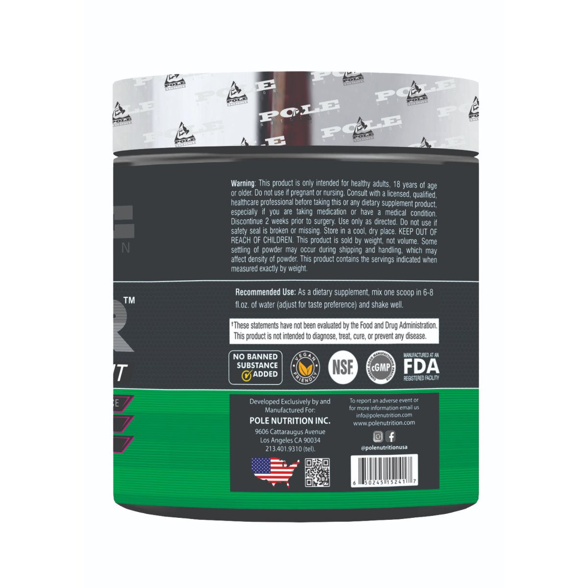 Teazer Pre-Workout | Pole Nutrition