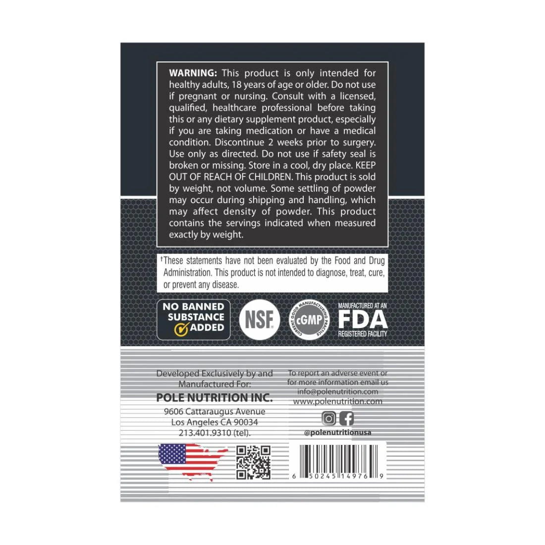 Pole Nutrition Multivitamin – Daily Performance Tablets