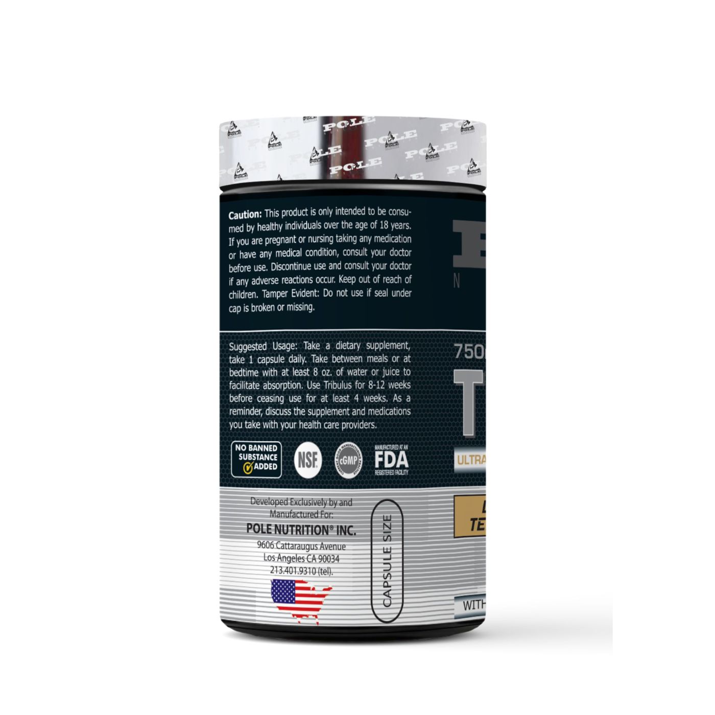 Pole Nutrition Tribulus | Boost Your Vitality Naturally