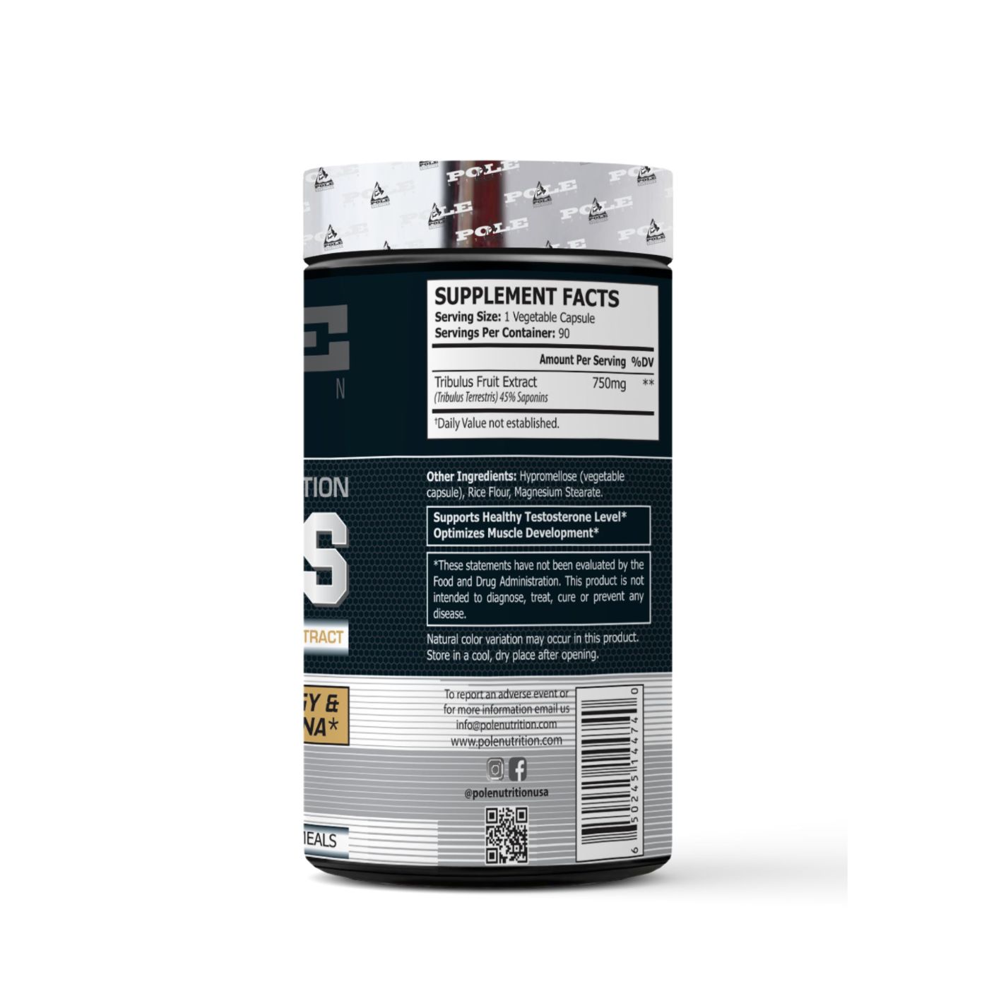 Pole Nutrition Tribulus | Boost Your Vitality Naturally