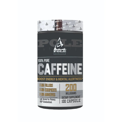 Pole Nutrition Pure Caffeine 200mg – Energy & Focus Boost