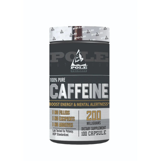 Pole Nutrition 100% Pure Caffeine 200mg
