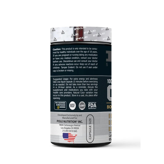 Pole Nutrition 100% Pure Caffeine 200mg