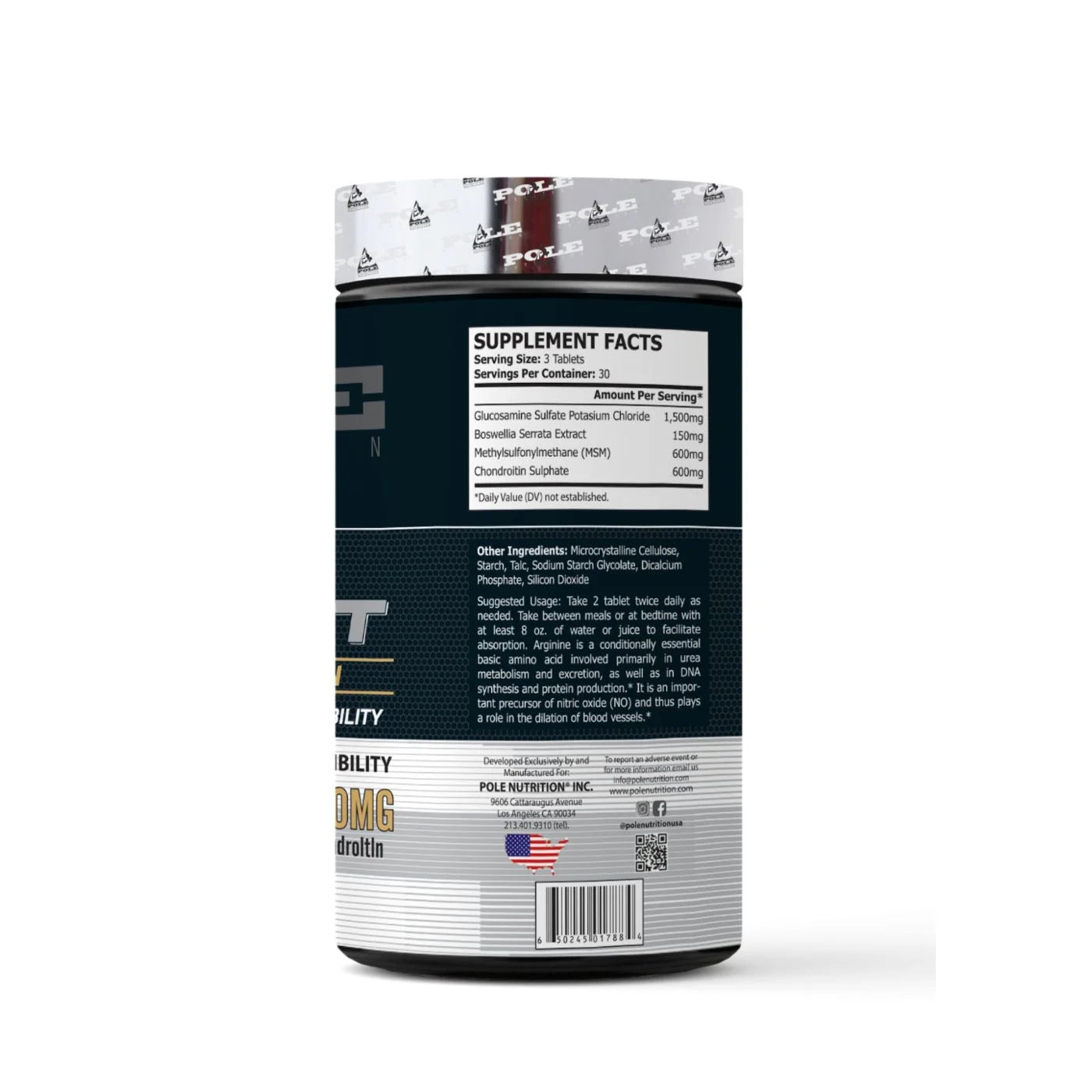 Pole Nutrition Joint Support with Glucosamine & Collagen