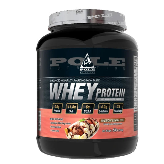 Pole Nutrition 100% Whey Protein | Muscle Growth & Recovery