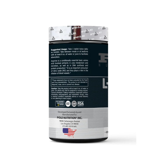 Pole Nutrition L-Arginine 1000mg | Boost Muscle & Endurance