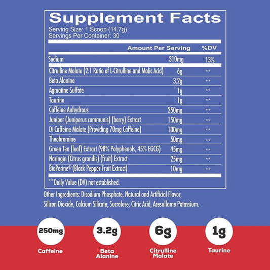 Redcon1 Total War PreWorkout