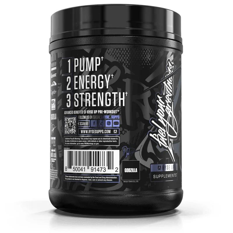Ryse Godzilla Pre-Workout – Extreme Energy & Pumps