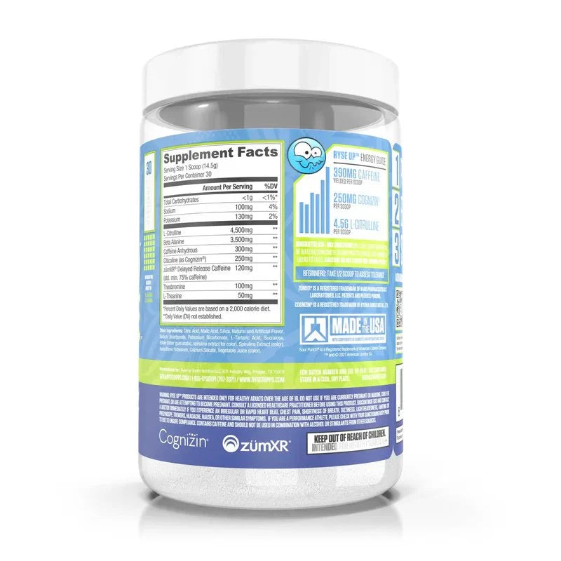 Ryse Loaded Pre – Energy & Focus Pre-Workout