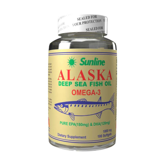 Alaska Deep Sea Fish Oil Omega-3 | Sunline