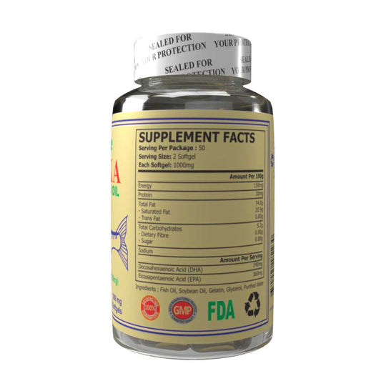 Alaska Deep Sea Fish Oil Omega-3 | Sunline