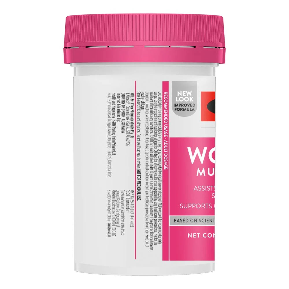 Swisse Ultivite Women's Multivitamin | Energy & Immunity Support
