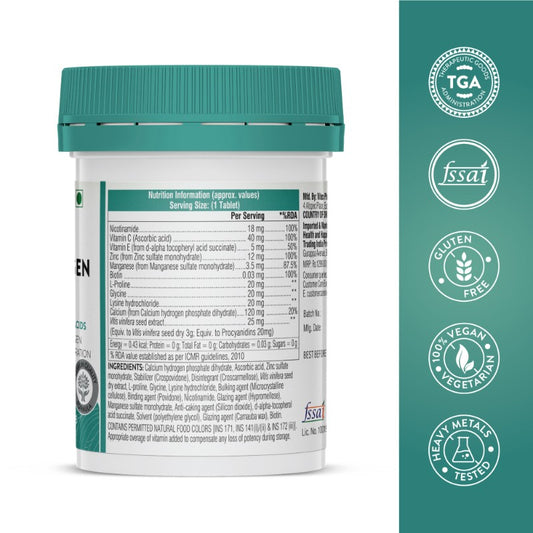 Swisse Vegan Collagen Builder | Biotin & Vitamin C Boost