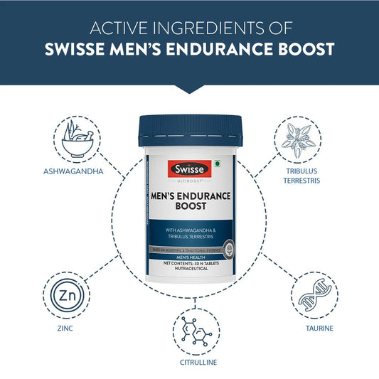 Swisse Ultiboost Men’s Endurance Boost – Stamina Tablets