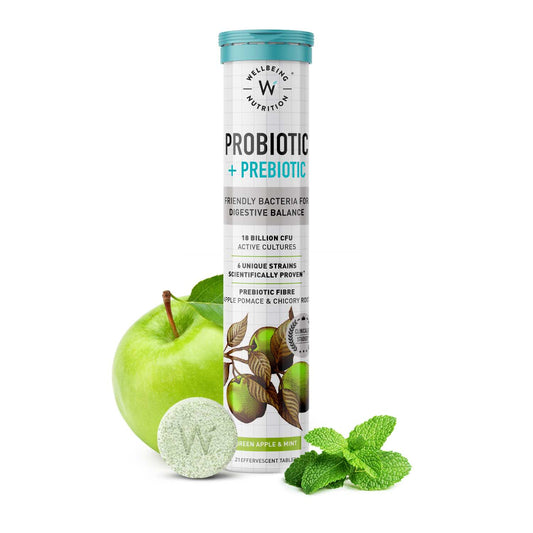 Wellbeing Daily Probiotic + Prebiotic | Plant-Based Gut Health