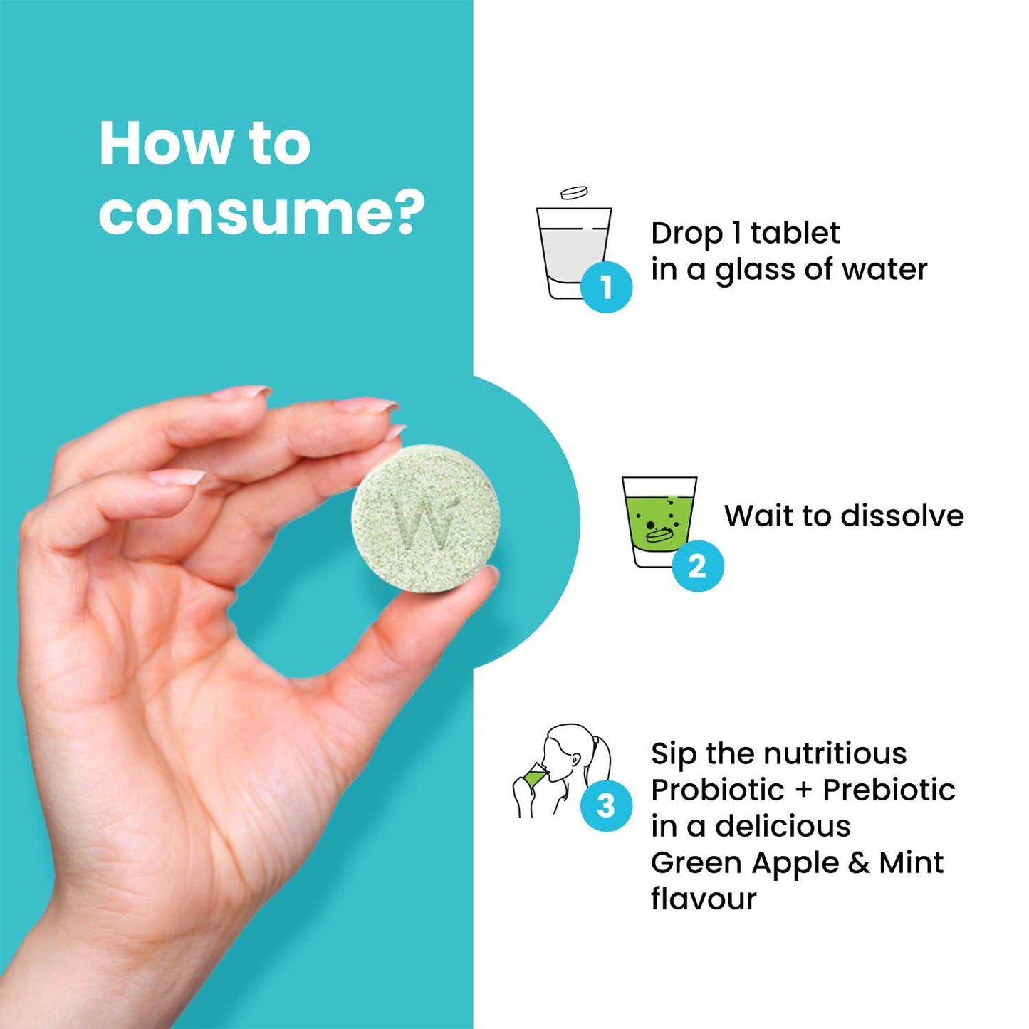 Wellbeing Daily Probiotic + Prebiotic | Plant-Based Gut Health