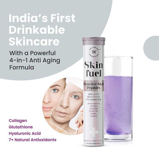 Wellbeing Nutrition Skin Fuel Collagen & Glutathione